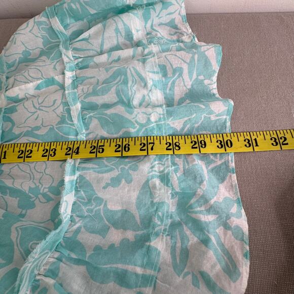 Jones‎ New York Sport cotton tiered skirt - Picture 8 of 9